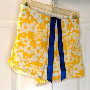 Pajama Shorts with Silky Ribbon